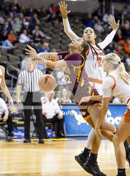 Thumbnail 2 in Cooper vs Ryle (2024 9th Region Girls Basketball Tournament) photogallery.