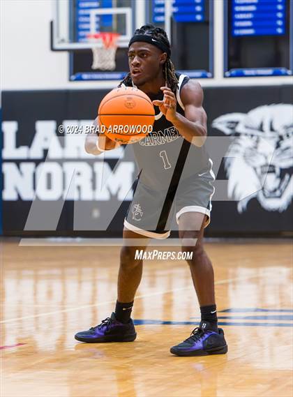 Thumbnail 3 in Carmel Christian vs. Marvin Ridge (Phenom Lakesgiving) photogallery.