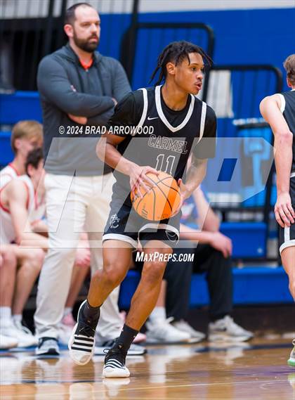 Thumbnail 2 in Carmel Christian vs. Marvin Ridge (Phenom Lakesgiving) photogallery.