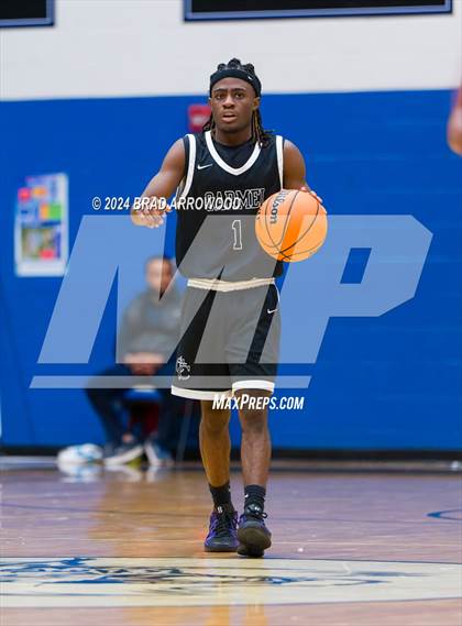 Thumbnail 3 in Carmel Christian vs. Marvin Ridge (Phenom Lakesgiving) photogallery.