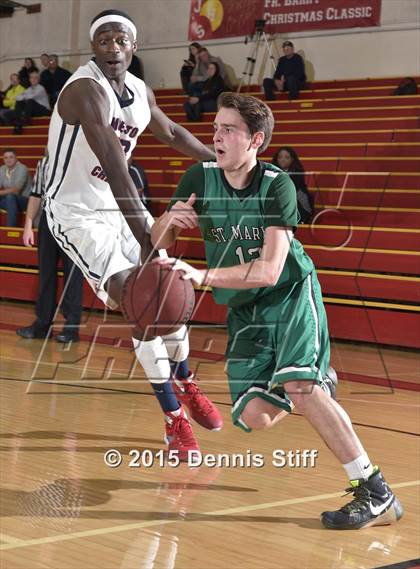 Thumbnail 3 in Modesto Christian vs. St. Mary's (Father Barry Christmas Classic) photogallery.
