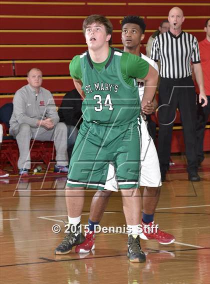 Thumbnail 2 in Modesto Christian vs. St. Mary's (Father Barry Christmas Classic) photogallery.
