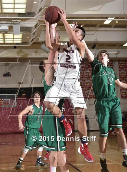 Thumbnail 2 in Modesto Christian vs. St. Mary's (Father Barry Christmas Classic) photogallery.