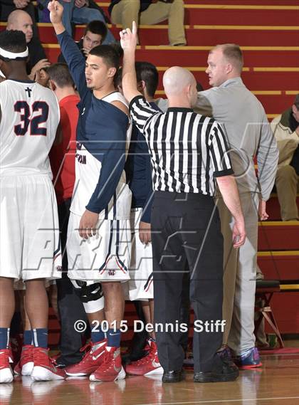 Thumbnail 2 in Modesto Christian vs. St. Mary's (Father Barry Christmas Classic) photogallery.
