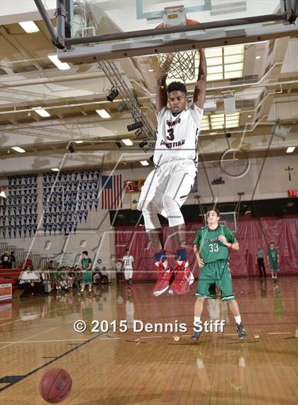 Thumbnail 2 in Modesto Christian vs. St. Mary's (Father Barry Christmas Classic) photogallery.