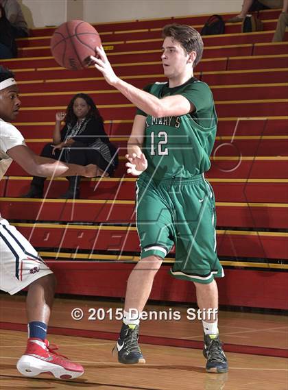 Thumbnail 1 in Modesto Christian vs. St. Mary's (Father Barry Christmas Classic) photogallery.