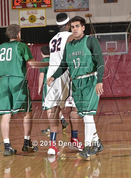 Thumbnail 1 in Modesto Christian vs. St. Mary's (Father Barry Christmas Classic) photogallery.