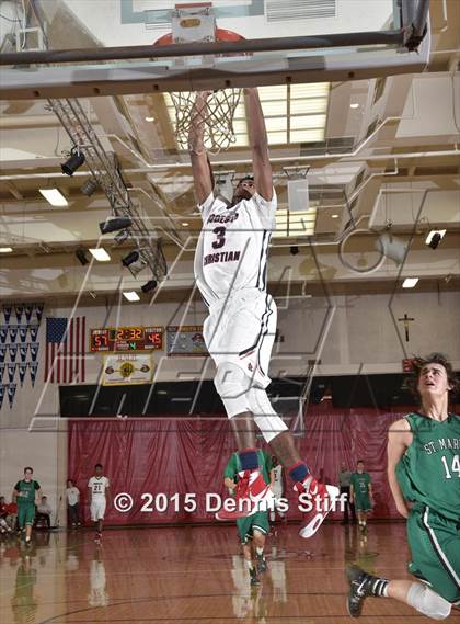 Thumbnail 1 in Modesto Christian vs. St. Mary's (Father Barry Christmas Classic) photogallery.