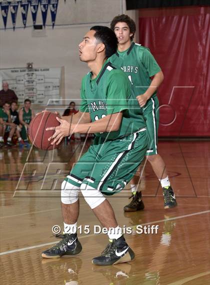 Thumbnail 2 in Modesto Christian vs. St. Mary's (Father Barry Christmas Classic) photogallery.