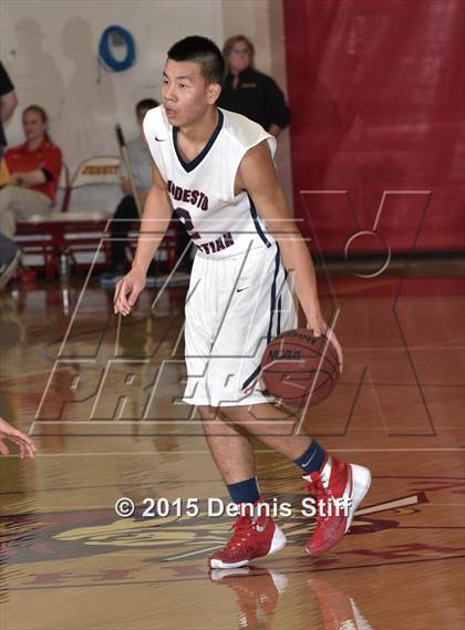 Thumbnail 2 in Modesto Christian vs. St. Mary's (Father Barry Christmas Classic) photogallery.