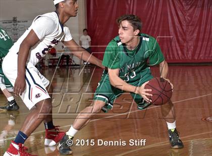 Thumbnail 3 in Modesto Christian vs. St. Mary's (Father Barry Christmas Classic) photogallery.
