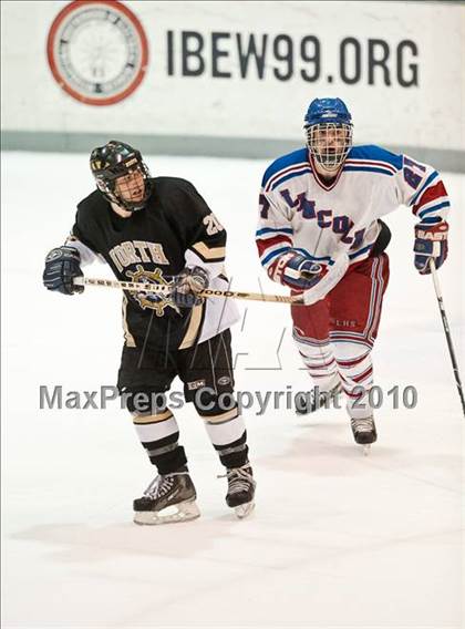 Thumbnail 3 in North Kingstown vs Lincoln (RIIL Division 1A Finals, Game 2) photogallery.