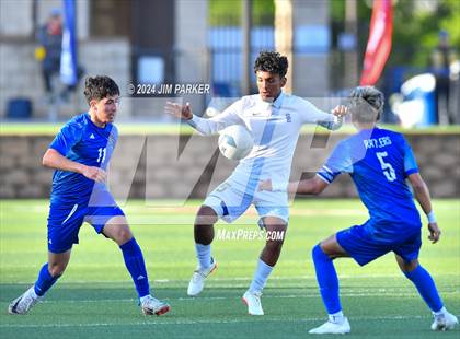 Thumbnail 3 in Navasota vs. San Elizario (UIL 4A Soccer Semifinal) photogallery.