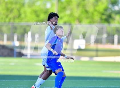 Thumbnail 3 in Navasota vs. San Elizario (UIL 4A Soccer Semifinal) photogallery.