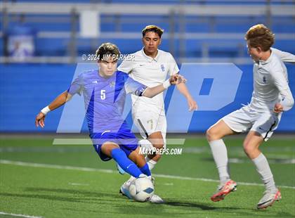 Thumbnail 1 in Navasota vs. San Elizario (UIL 4A Soccer Semifinal) photogallery.