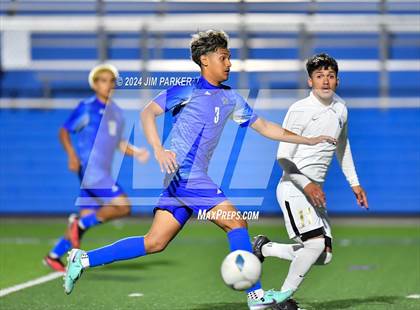 Thumbnail 3 in Navasota vs. San Elizario (UIL 4A Soccer Semifinal) photogallery.