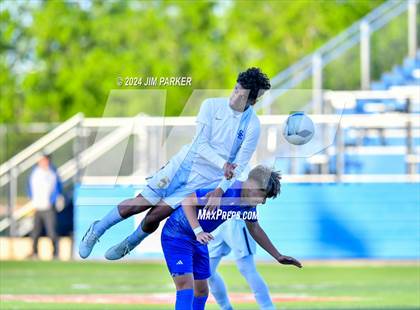 Thumbnail 3 in Navasota vs. San Elizario (UIL 4A Soccer Semifinal) photogallery.