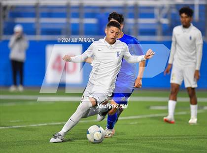 Thumbnail 2 in Navasota vs. San Elizario (UIL 4A Soccer Semifinal) photogallery.