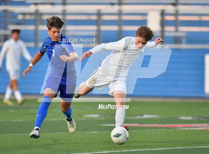 Thumbnail 1 in Navasota vs. San Elizario (UIL 4A Soccer Semifinal) photogallery.