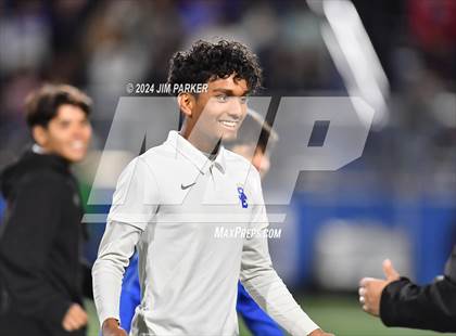 Thumbnail 3 in Navasota vs. San Elizario (UIL 4A Soccer Semifinal) photogallery.