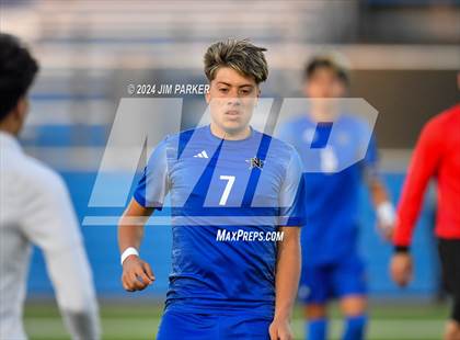 Thumbnail 1 in Navasota vs. San Elizario (UIL 4A Soccer Semifinal) photogallery.