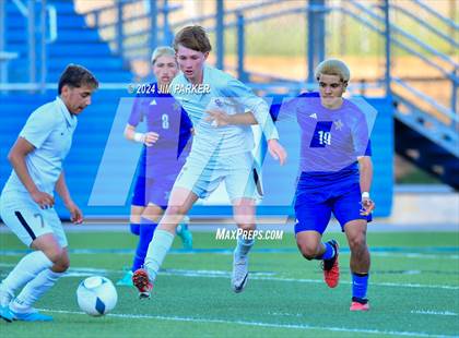 Thumbnail 2 in Navasota vs. San Elizario (UIL 4A Soccer Semifinal) photogallery.
