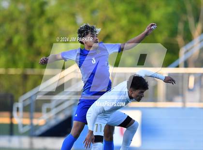 Thumbnail 1 in Navasota vs. San Elizario (UIL 4A Soccer Semifinal) photogallery.
