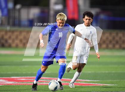 Thumbnail 3 in Navasota vs. San Elizario (UIL 4A Soccer Semifinal) photogallery.