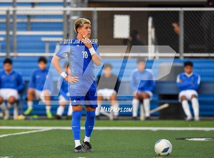 Thumbnail 2 in Navasota vs. San Elizario (UIL 4A Soccer Semifinal) photogallery.