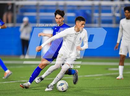 Thumbnail 3 in Navasota vs. San Elizario (UIL 4A Soccer Semifinal) photogallery.