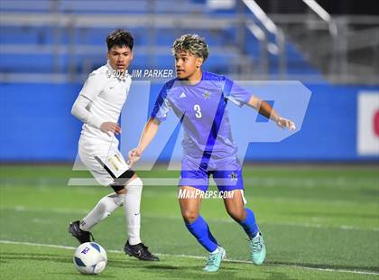 Thumbnail 1 in Navasota vs. San Elizario (UIL 4A Soccer Semifinal) photogallery.