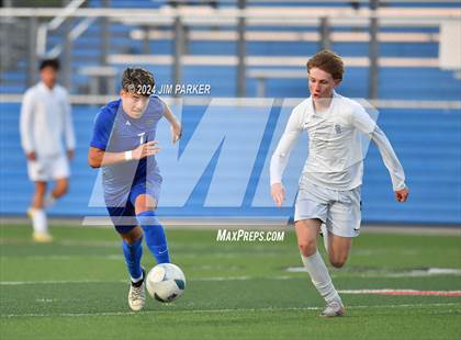 Thumbnail 1 in Navasota vs. San Elizario (UIL 4A Soccer Semifinal) photogallery.