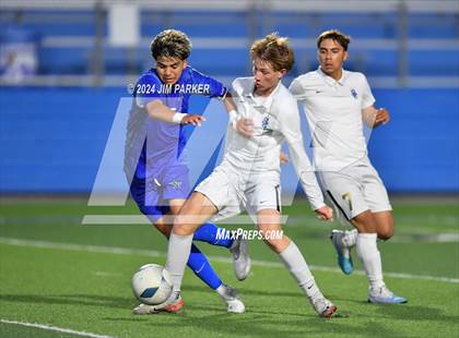 Thumbnail 3 in Navasota vs. San Elizario (UIL 4A Soccer Semifinal) photogallery.