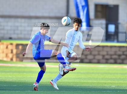 Thumbnail 1 in Navasota vs. San Elizario (UIL 4A Soccer Semifinal) photogallery.