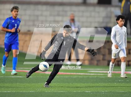 Thumbnail 2 in Navasota vs. San Elizario (UIL 4A Soccer Semifinal) photogallery.