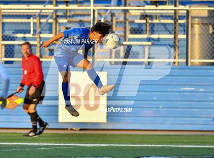 Thumbnail 3 in Navasota vs. San Elizario (UIL 4A Soccer Semifinal) photogallery.