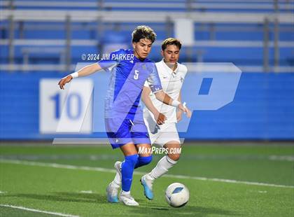 Thumbnail 2 in Navasota vs. San Elizario (UIL 4A Soccer Semifinal) photogallery.