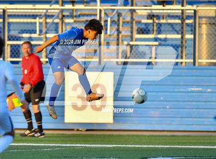 Thumbnail 1 in Navasota vs. San Elizario (UIL 4A Soccer Semifinal) photogallery.