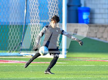 Thumbnail 3 in Navasota vs. San Elizario (UIL 4A Soccer Semifinal) photogallery.