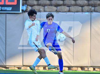 Thumbnail 2 in Navasota vs. San Elizario (UIL 4A Soccer Semifinal) photogallery.