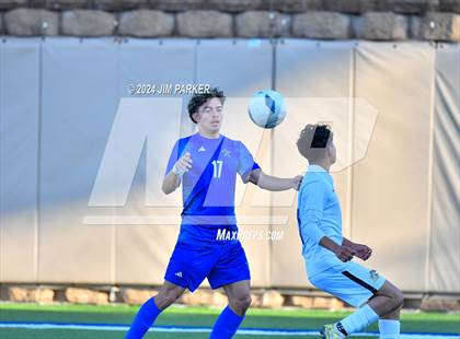 Thumbnail 1 in Navasota vs. San Elizario (UIL 4A Soccer Semifinal) photogallery.