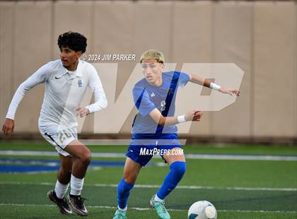 Thumbnail 2 in Navasota vs. San Elizario (UIL 4A Soccer Semifinal) photogallery.