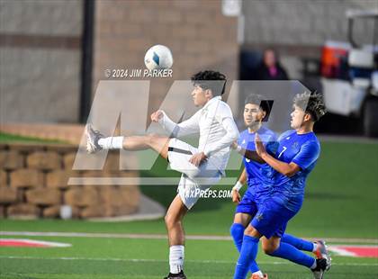 Thumbnail 2 in Navasota vs. San Elizario (UIL 4A Soccer Semifinal) photogallery.