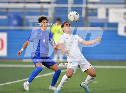Thumbnail 2 in Navasota vs. San Elizario (UIL 4A Soccer Semifinal) photogallery.