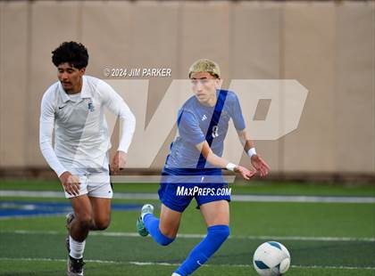 Thumbnail 3 in Navasota vs. San Elizario (UIL 4A Soccer Semifinal) photogallery.