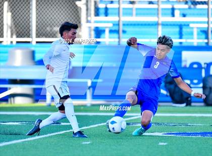 Thumbnail 1 in Navasota vs. San Elizario (UIL 4A Soccer Semifinal) photogallery.
