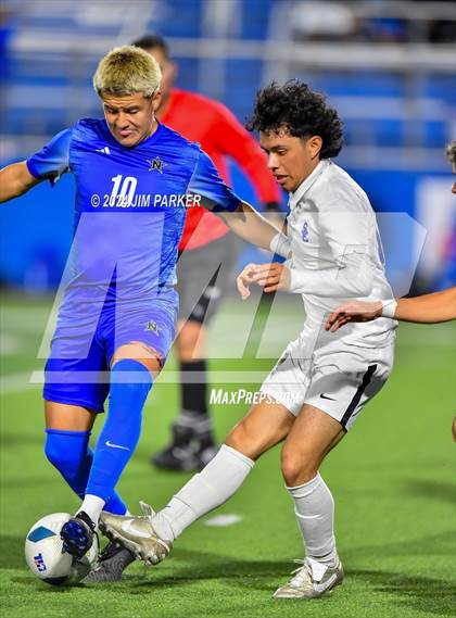 Thumbnail 3 in Navasota vs. San Elizario (UIL 4A Soccer Semifinal) photogallery.