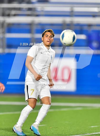 Thumbnail 3 in Navasota vs. San Elizario (UIL 4A Soccer Semifinal) photogallery.