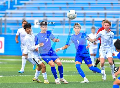 Thumbnail 2 in Navasota vs. San Elizario (UIL 4A Soccer Semifinal) photogallery.