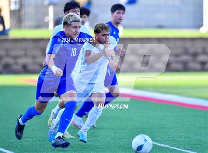 Thumbnail 1 in Navasota vs. San Elizario (UIL 4A Soccer Semifinal) photogallery.